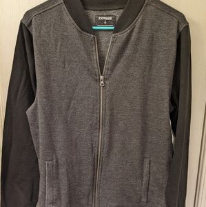 Express men's zip up sweatshirt